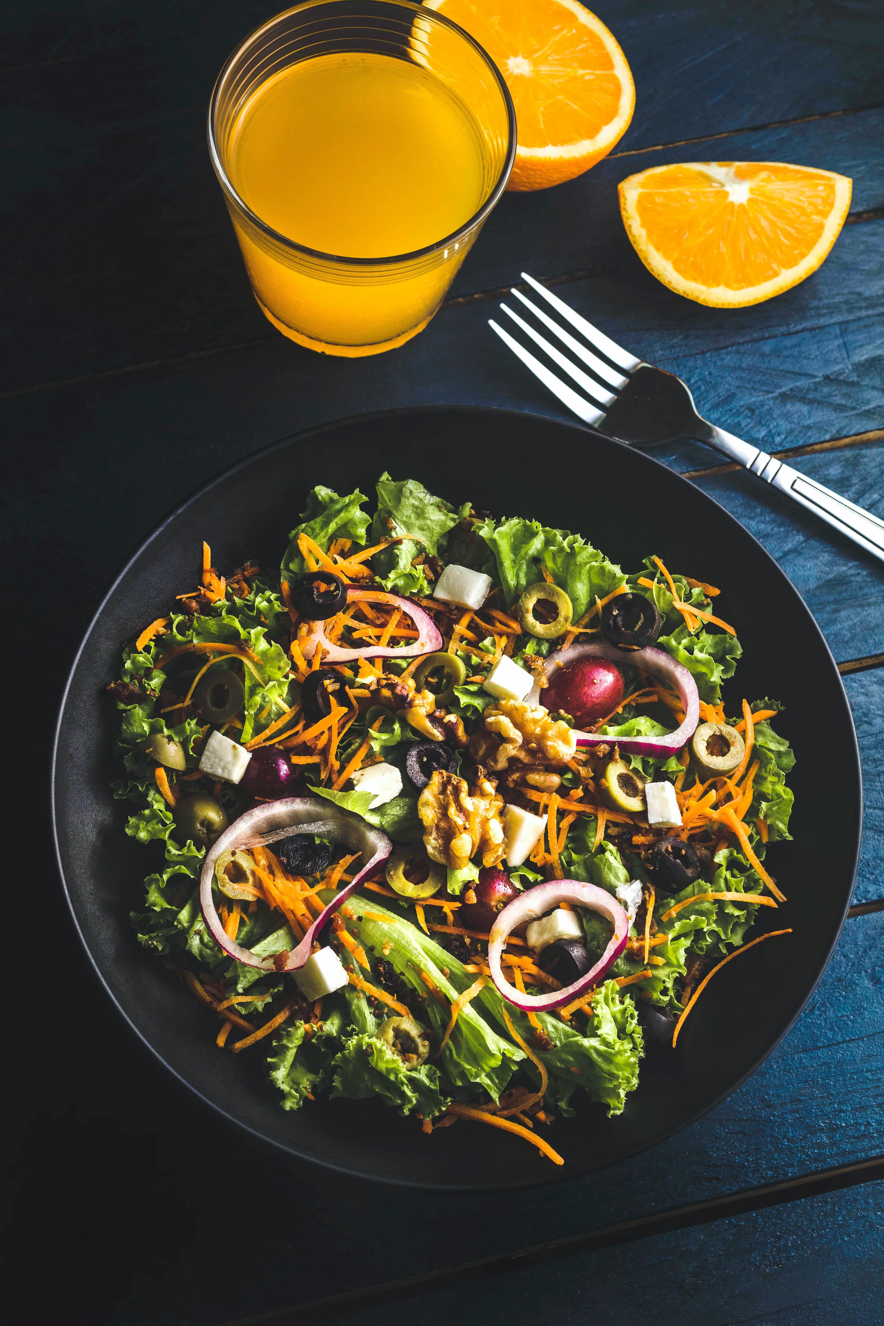 photo of beautifully arranged food