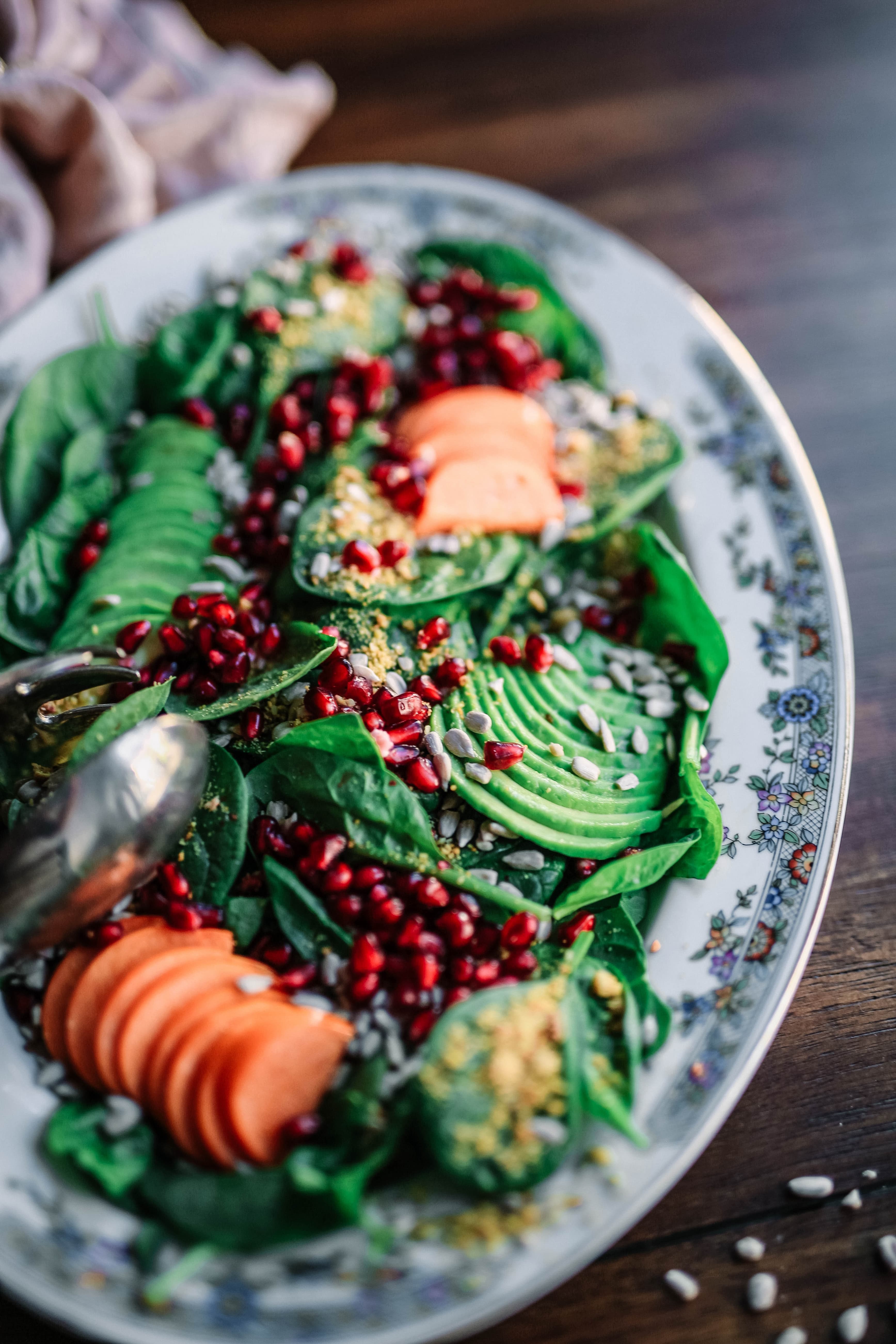 photo of beautifully arranged food